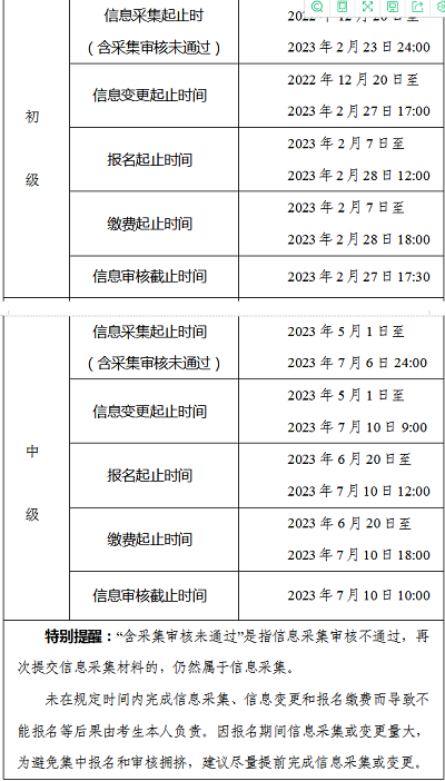 安徽合肥市關于2023年度<a href='http://www.geqayvz.cn/zjkj/' target='_blank'><u>中級會計師</u></a>考試考務日程安排及有關事項的通知